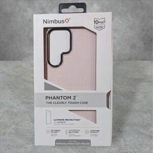 G2. Nimbus9 Phantom 2 Case‎ for Samsung Galaxy S22 Ultra 5G 3D Hexa Flamingo